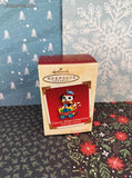 Vintage Hallmark Child's Third Christmas Keepsake Miniature Ornament, NIB