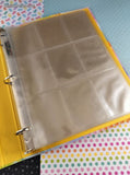 RARE Vintage 1999 Pokemon Card Game Collection File Binder w/9-Pocket Pages *No Cards*