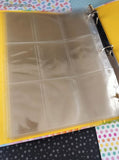 RARE Vintage 1999 Pokemon Card Game Collection File Binder w/9-Pocket Pages *No Cards*