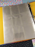 RARE Vintage 1998 Pokemon Card Game Collection File Binder w/9-Pocket Pages *No Cards*