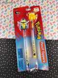 Vintage Pokemon Pikachu Blastoise Pencil Toppers Set, New & Unopened