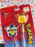 Vintage Pokemon Pikachu Blastoise Pencil Toppers Set, New & Unopened