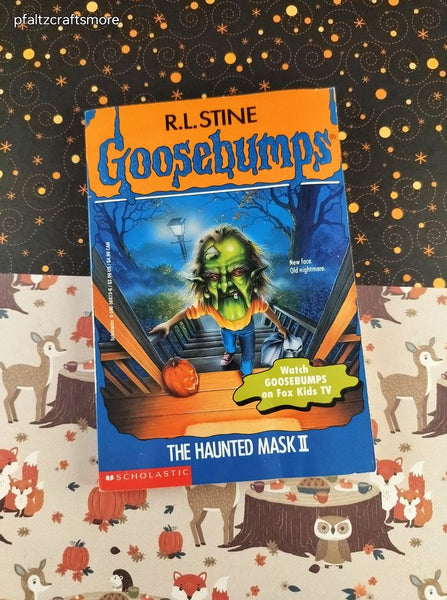Vintage 1995 1st Printing R.L. Stine Goosebumps #36, The Haunted Mask II Softcover