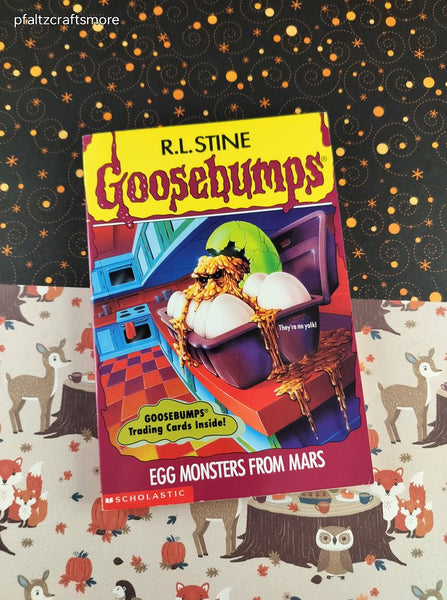 Vintage 1996 1st Printing R.L. Stine Goosebumps #42, Egg Monsters From Mars Softcover