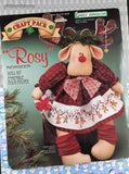 Vintage Daisy Kingdom Christmas #32311 Rosy Reindeer Creative Stitch 'n Stuff Doll Kit NEW
