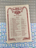 Vintage B.F. Wood Music Company Wood Collection of Christmas Carols Softcover Booklet