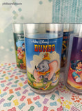 Vintage 1990's Disney's Burger King Coca Cola Plastic Tumblers Set/6