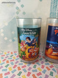 Vintage 1990's Disney's Burger King Coca Cola Plastic Tumblers Set/6