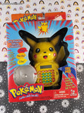 Vintage 1999 Pokemon Pikachu #25 Talking Calculator New & Unopened