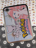 Vintage 1999 Pokemon Collector's Tin, Mew & Mewtwo Gotta Catch 'em All!, No Cards
