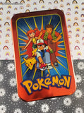 Vintage 1999 Topps Pokemon TV Animation Edition Metal Storage Tin, No Cards