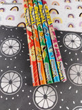 Vintage 1999 Pokemon Pencil Set of 5, Unsharpened/Unused