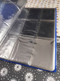Vintage 1990's Pokemon Charizard Blue 9-Pocket TCG Binder