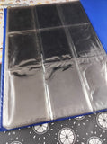 Vintage 1990's Pokemon Charizard Blue 9-Pocket TCG Binder