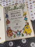 Vintage 1969 Golden Beginning Reader, Belling the Cat and Other Stories Hardcover
