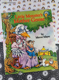 Vintage 1979 Little Monster's Mother Goose by Mercer Mayer Oversized Hardcover, Like New