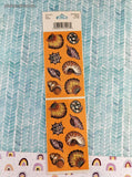 Vintage Frances Meyer FMI Sea Shells Stickers, 4 Sheets New & Sealed