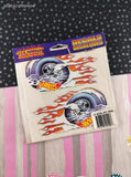 RARE Vintage Hot Wheels Car Tattoos Weather Resistant Vinyl Decals NEW & Sealed