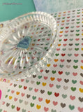 Vintage Highlights in Lead Crystal by Princess House Glass Candle Votive Holder, Like New