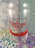 Vintage A Christmas Carol: The Musical Glass Tumbler, Like New