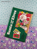 Vintage 1985 Rand McNally Santa and his Elves Sticker Fun Activity Book Softcover, Like New