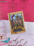 Vintage All Night Media Queen of Everything #592H Wooden Stamp Block