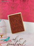 Vintage All Night Media Queen of Everything #592H Wooden Stamp Block