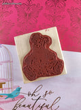 Vintage Boyd's Bears Collection Bailey...Hearts Desire #H21033 Wooden Stamp Block