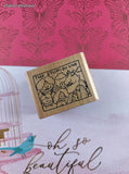 Vintage 1982 Kidstamps James Marshall The Stupids Live Wooden Block/Rubber Stamp