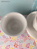 Vintage Adams Wedgwood ENGLAND Ironstone Tea Cups w/Saucers Set/3, Like New