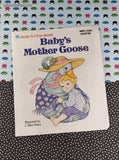 Vintage 1988 Golden Books Nontoxic Baby's First Book Baby's Mother Goose Softcover