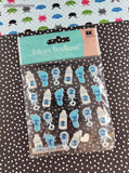 Jolee's Boutique Baby Boy SHINY Gem 3-Dimensional Sticker Pack, New/Sealed