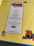 Vintage 1995 1st Printing Look & Find Sonic the Hedgehog Oversized Hardcover