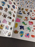 Vintage 1990's RoseArt Pokemon Sticker Album w/Stickers