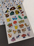 Vintage 1990's RoseArt Pokemon Sticker Album w/Stickers