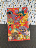 Vintage 1990's RoseArt Pokemon Sticker Album w/Stickers