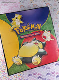 Vintage 1999 Pokemon Gotta Catch 'em All 3-Ring Binder TCG Folder w/9-Pocket Pages