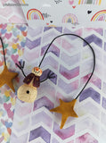 Suzi Skoglund Christmas Snowman w/Star Ornaments Set/2, Like New