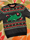 Gators Daily Ugly Christmas Sweater Men's/Unisex Size Large Red Green Black