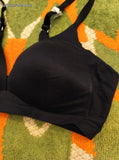 American Eagle Aerie Women's Black Wireless Sunnie Sz 36C Bra