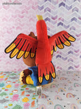 RARE Banjo-Kazooie Plush Stubbins Officially Licensed N64 8" Like New
