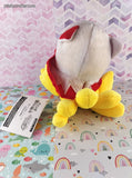 RARE Final Fantasy Fables Chocobo Tales White Mage Plush 6" NWT