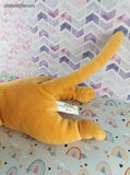 Vintage 2001 Fruits Basket Kyo Sohma Cat Laying Down 12" Plush Like New