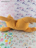 Vintage 2001 Fruits Basket Kyo Sohma Cat Laying Down 12" Plush Like New