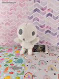 Studio Ghibli Princess Mononoke Kodama Zip Along 5" Miniature Plush NWT