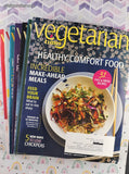 2013 Vegetarian Times Back Issue Magazines, Nice & Clean Set/7