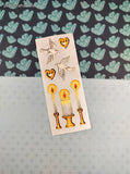 Vintage 1996 Creative Memories Wedding Doves Full Sticker Sheet, Unused