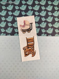 Vintage 1997 Creative Memories Olde Tyme Rocking Chair Bassinet Full Sticker Sheet, Unused