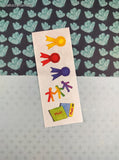 Vintage 1998 Creative Memories Award Ribbons Music Books Full Sticker Sheet, Unused