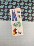 Vintage 1999 Creative Memories Baby Boy Full Sticker Sheet, Unused